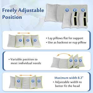 Neck stabilizer pillows