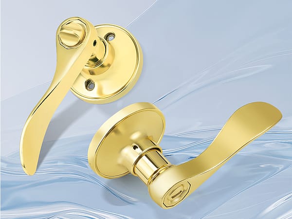 Lever style door handles