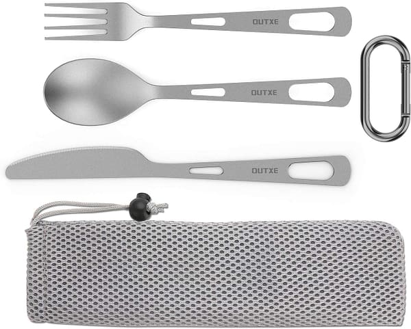 Titanium utensils